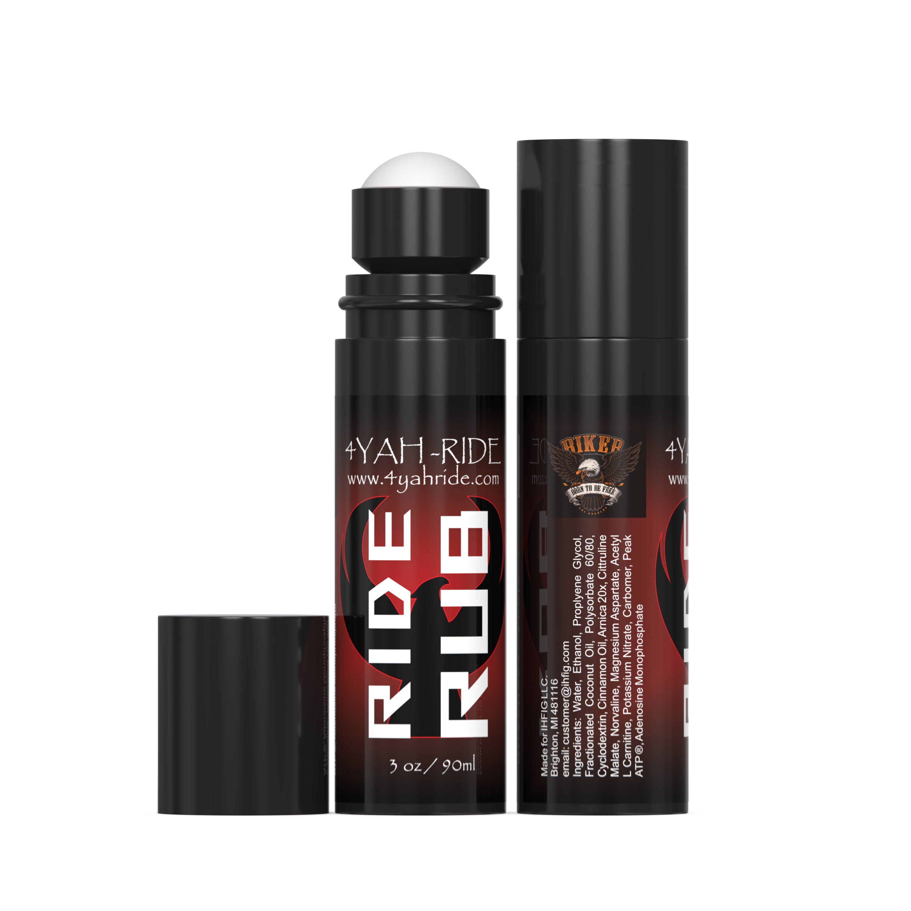 RIDE RUB - 3OZ TOPICAL PAIN RELIEF