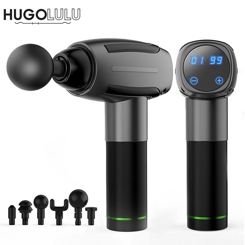 Dropshipping HG05 LCD touch screen Tissue Massage Gun Muscle Muscle Management Training Exercising Body Relaxation Shaping artiplantstest 