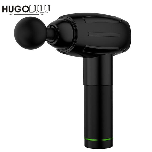 Dropshipping HG05 LCD touch screen Tissue Massage Gun Muscle Muscle Management Training Exercising Body Relaxation Shaping artiplantstest Black UK 