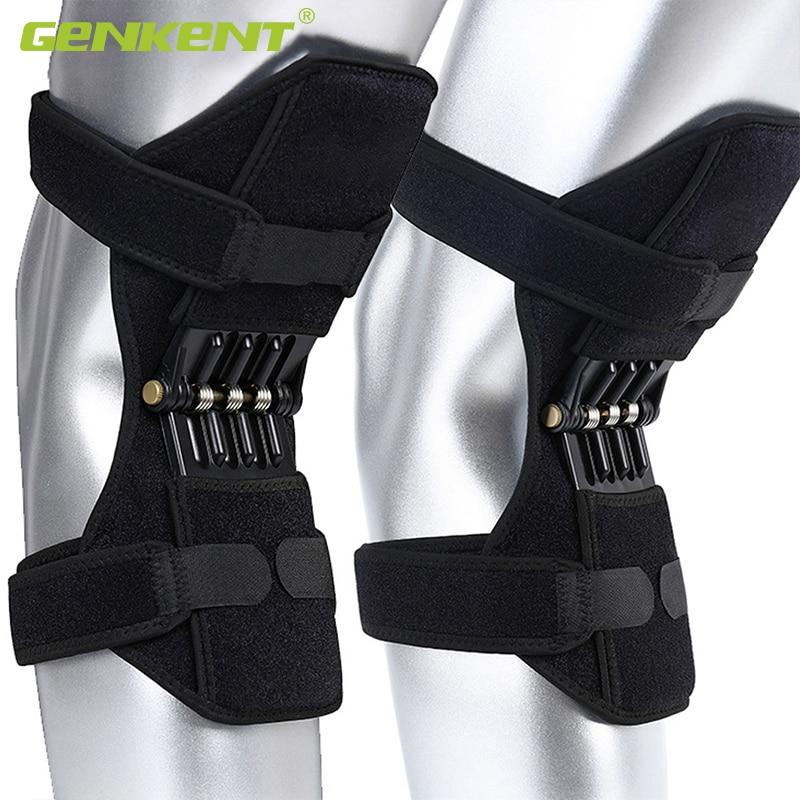 Joint Support Knee Pads Breathable Non-slip Lift Knee Pads Powerful Rebound Spring Force Knee Booster artiplantstest 